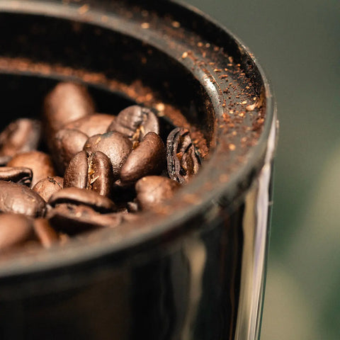 Freshly ground coffee