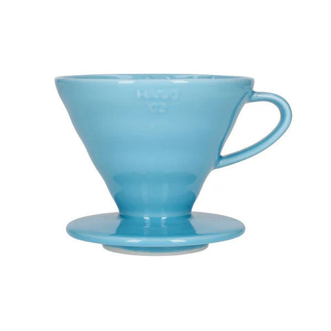Hario V60 Ceramic Coffee Dripper Blue 02