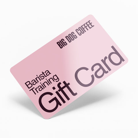Barista Training Gift Card