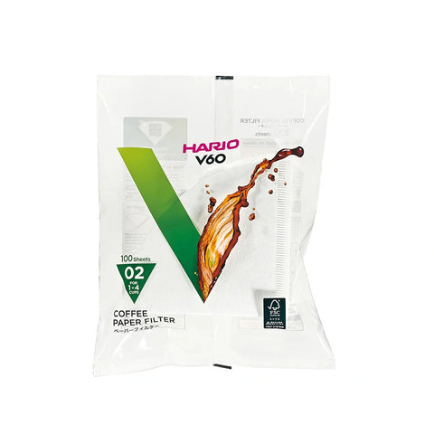 Hario V60 Coffee Filter Papers 02 (100)